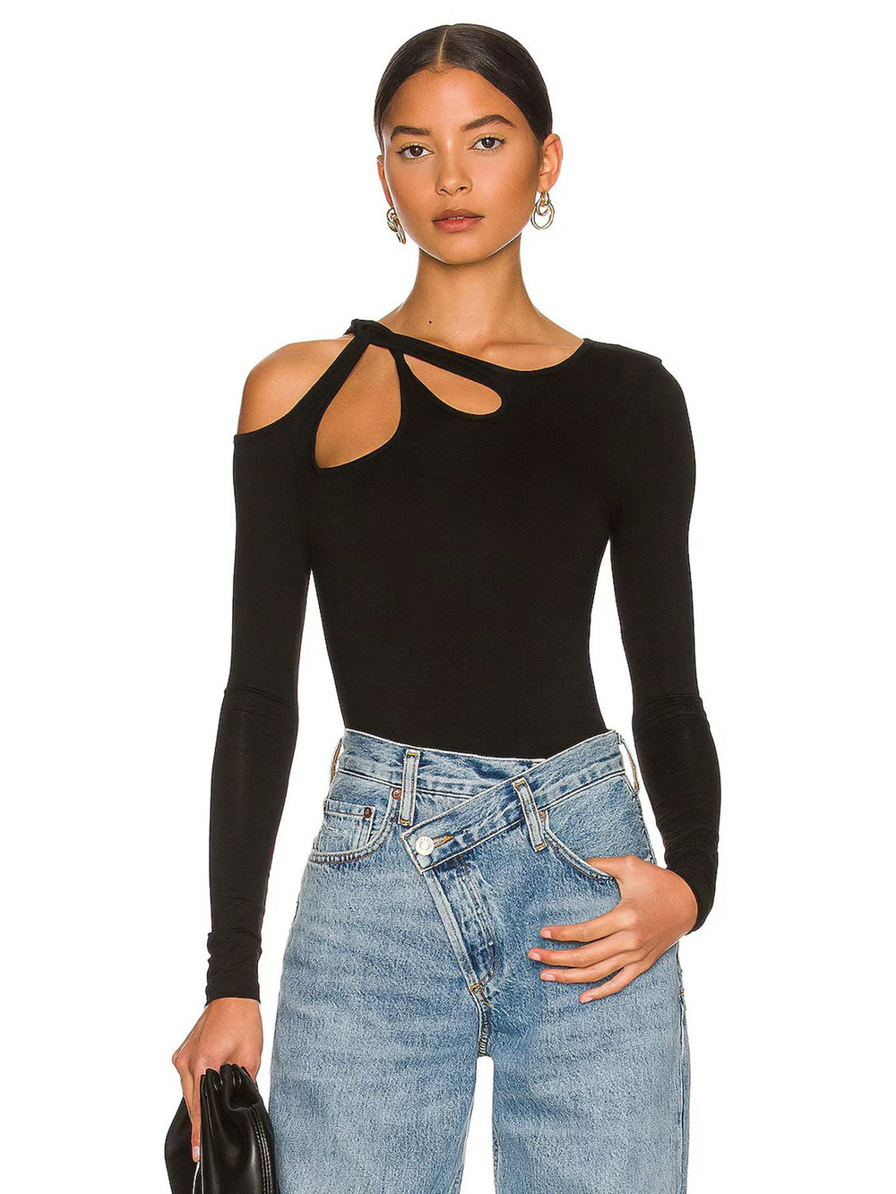 ZARA Basic Versatile Commuter Style Jumpsuit Spring Summer Slim Fit High Waist